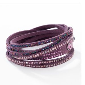 Touchstone Crystal By Swarovski Wrap Star Bracelet